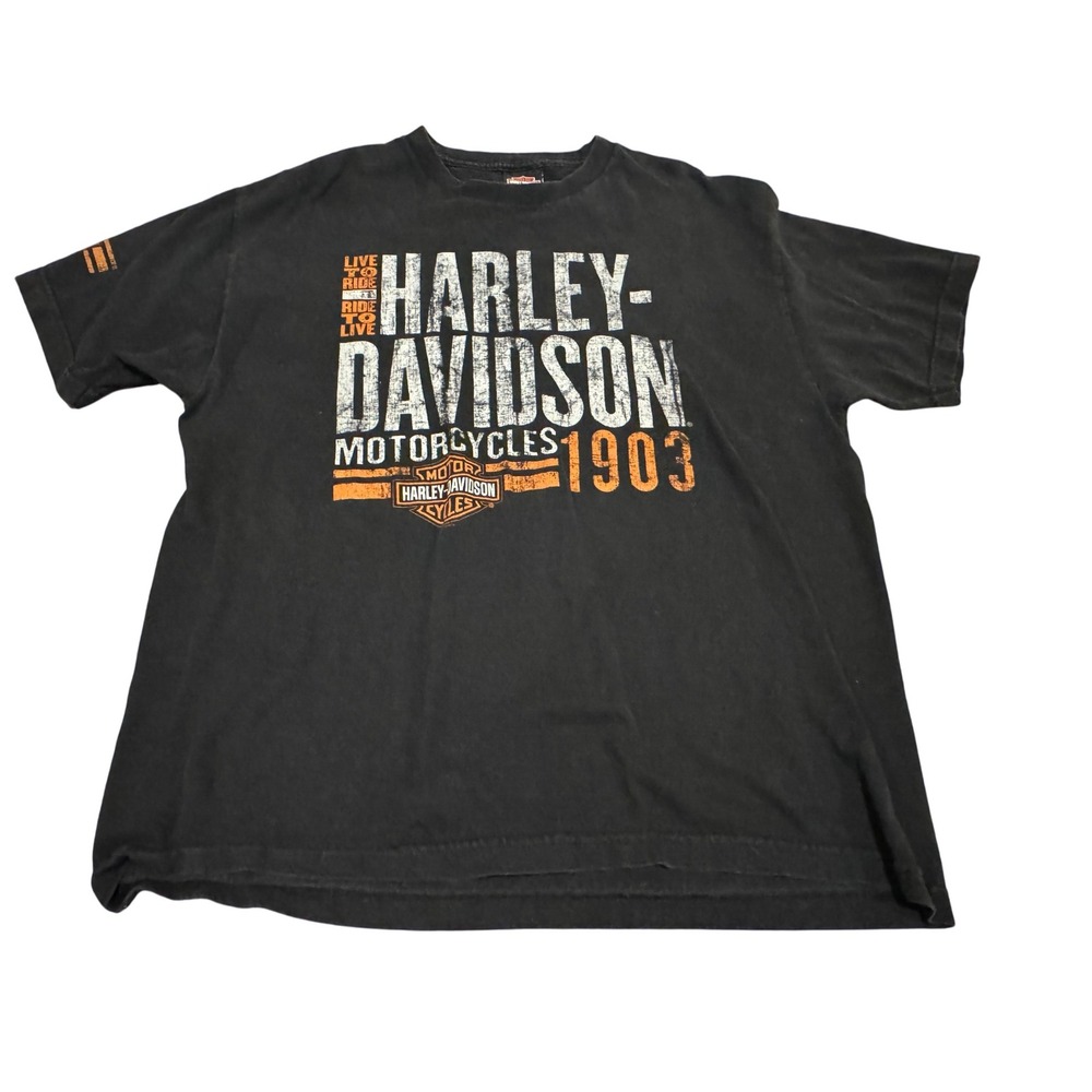 Harley Davidson Motorcycles‎ T-Shirt Glacier Montana Kalispell